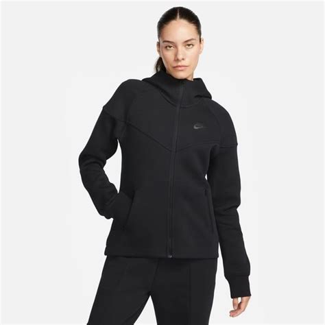 nike tech fleece dames zwart|tech fleece hoodie.